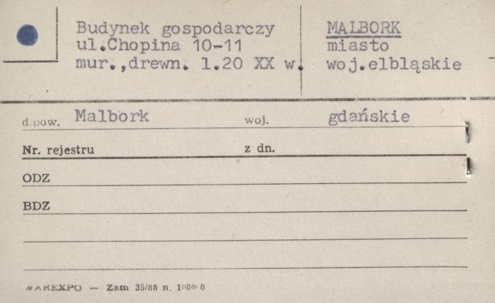 budynek gospodarczy, skan 1
