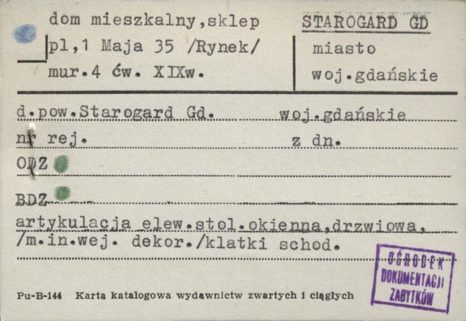 dom mieszkalny, sklep, skan 1