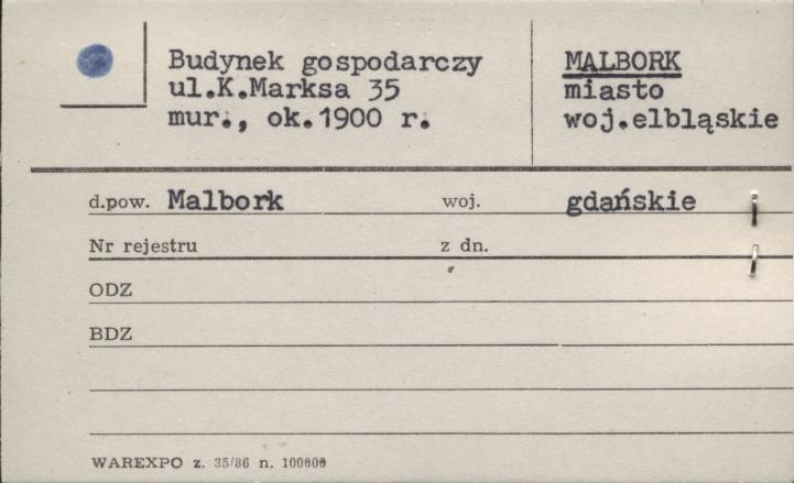 budynek gospodarczy, skan 1