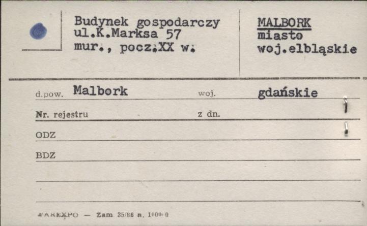 budynek gospodarczy, skan 1