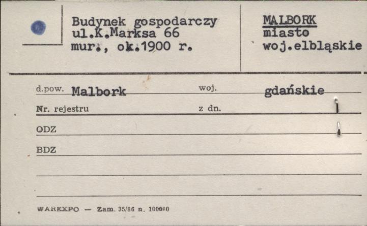 budynek gospodarczy, skan 1