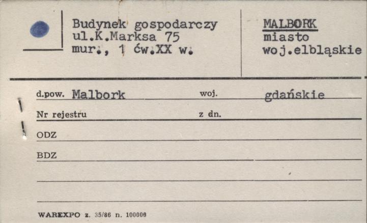 budynek gospodarczy, skan 1