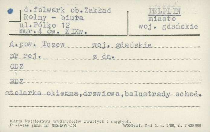 folwark, ob. Zakład Rolny, skan 1