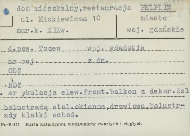 dom mieszkalny, restauracja, skan 1