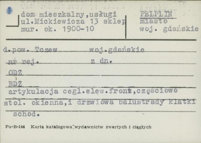 dom mieszkalny, usługi, sklep, skan 1