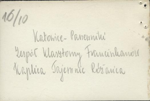 założenie kalwarii - zespół klasztorny franciszkanów, skan 8