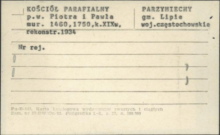 kościół parafialny pw. Piotra i Pawła, skan 1