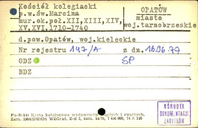 kociół kolegiacki pw. św. Marcina, skan 1