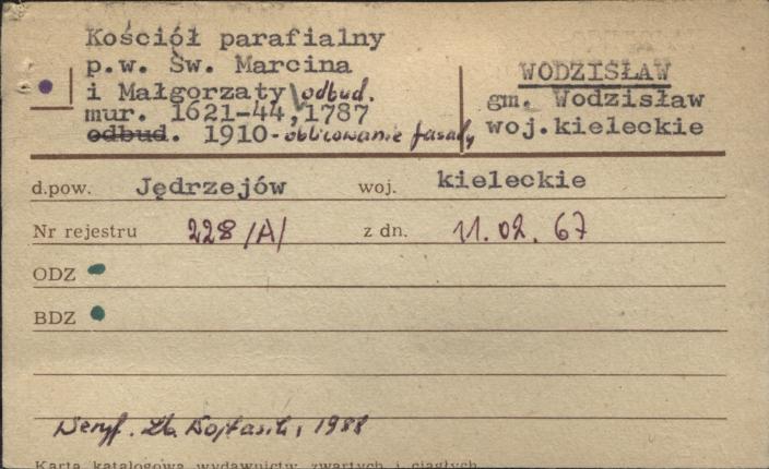 kościół parafialny p. w. św. Marcina i Małgorzaty, skan 1