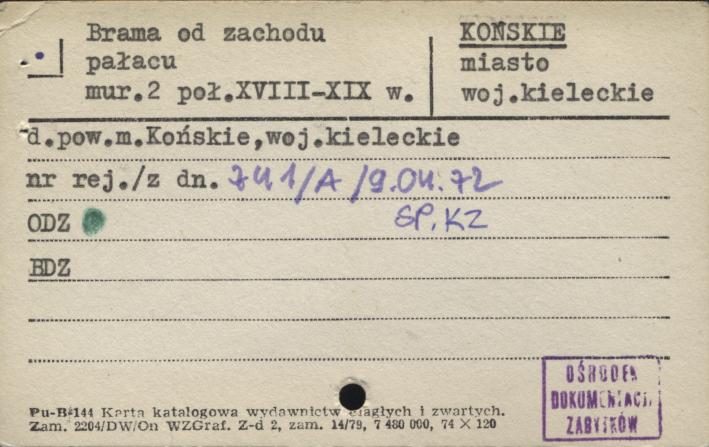 brama zachodnia, skan 3