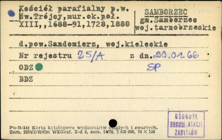 kościół par. pw. Św. Trójcy, skan 1