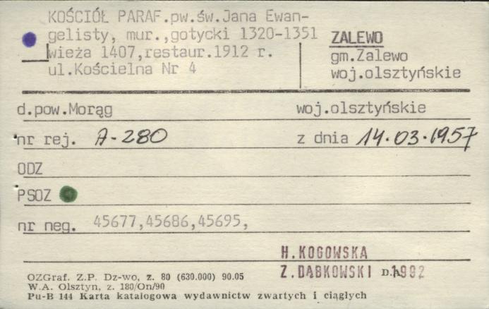 kościół paraf. pw. św. Jana Ewangelisty, skan 1