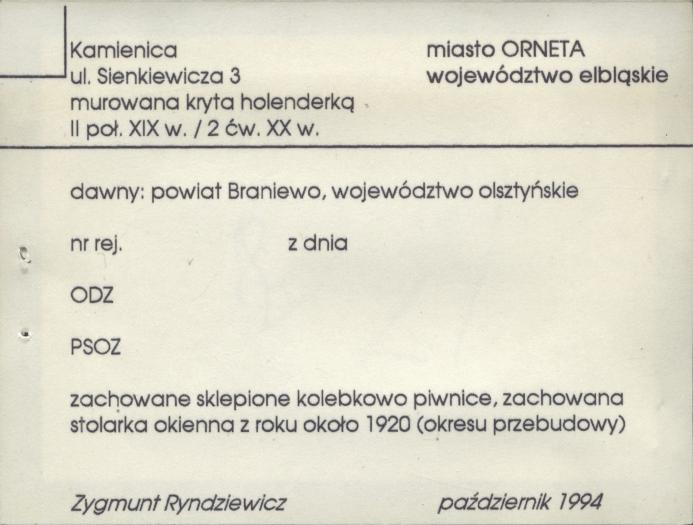 kamienica mieszczańska, skan 4