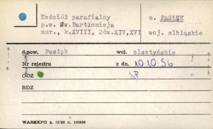 kościół par. pw. św. Bartłomieja, skan 1