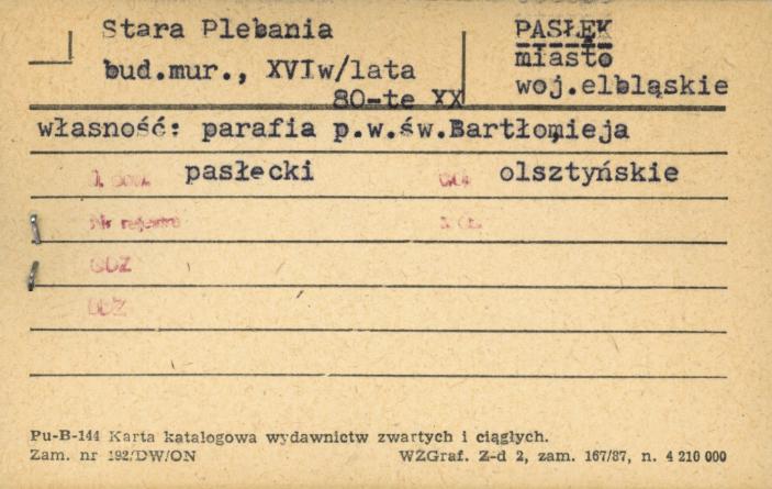 stara plebania, skan 1