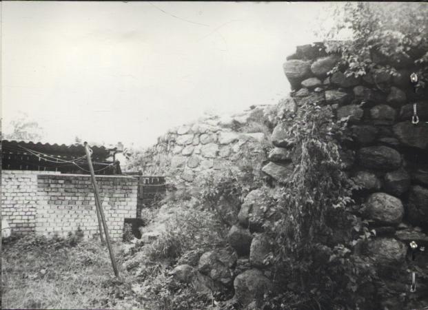 fragment murów obronnych, skan 3