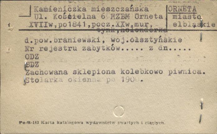 kamienica, skan 1