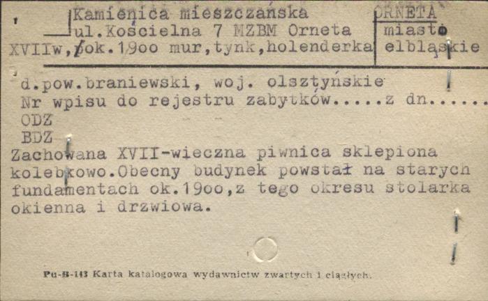 kamienica, skan 1