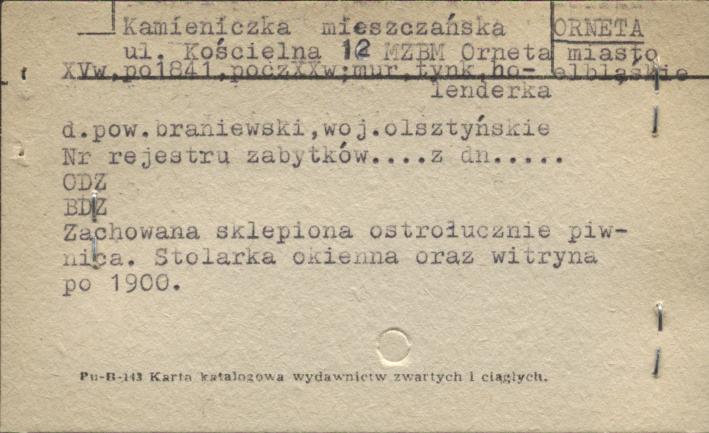 kamienica, skan 1