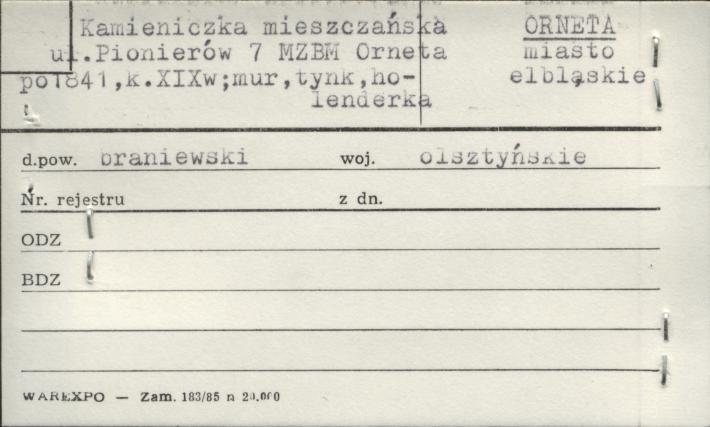 kamienica, skan 1