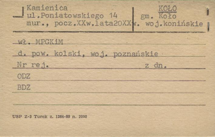 kamienica, skan 1