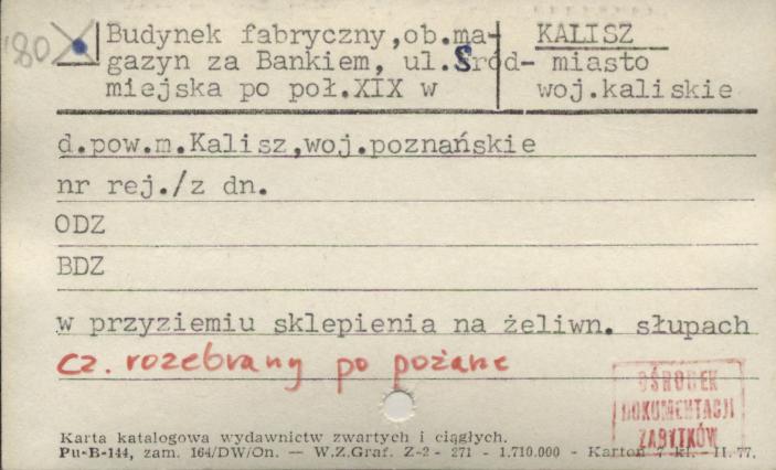 budynek fabryczny, ob. magazyn za bankiem, skan 1