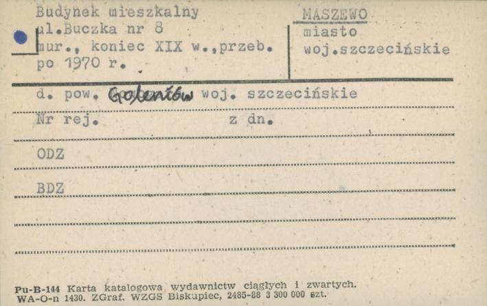 budynek mieszkalny, skan 1