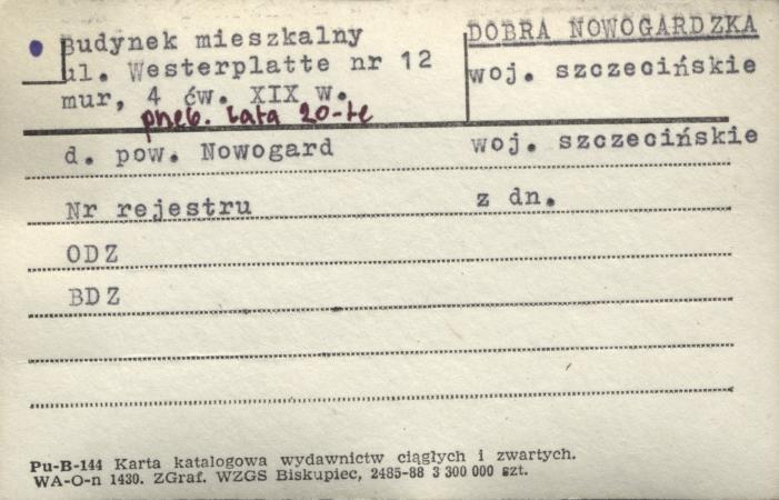 budynek mieszkalny, skan 1