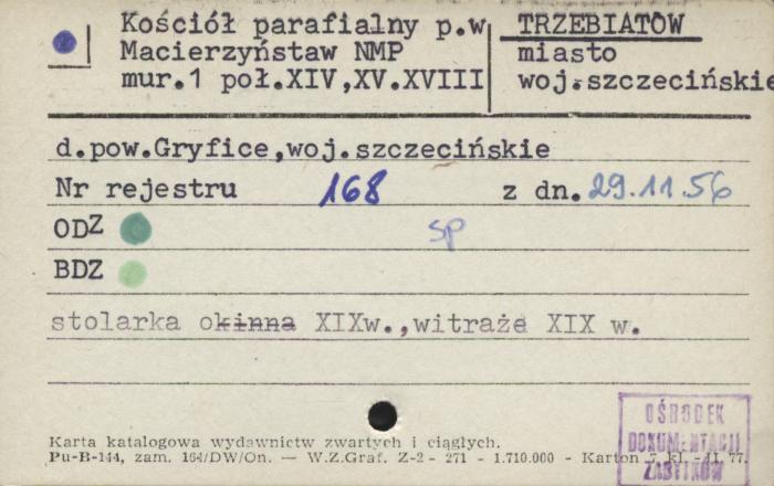 kościół rzym.-kat. par. pw. Macierzyństwa Najświętszej Marii Panny, skan 1