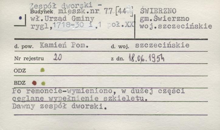 budynek mieszkalny - zespół dworski, skan 1