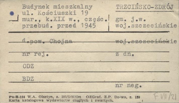 budynek mieszkalny, skan 1