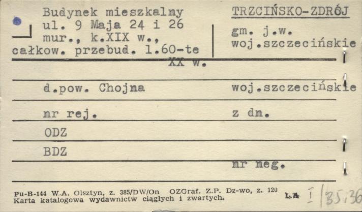 budynek mieszkalny, skan 1