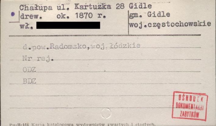 chałupa, skan 1