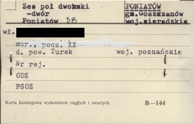 zespół dworski - dwór, skan 1