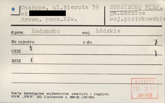 chałupa, skan 1