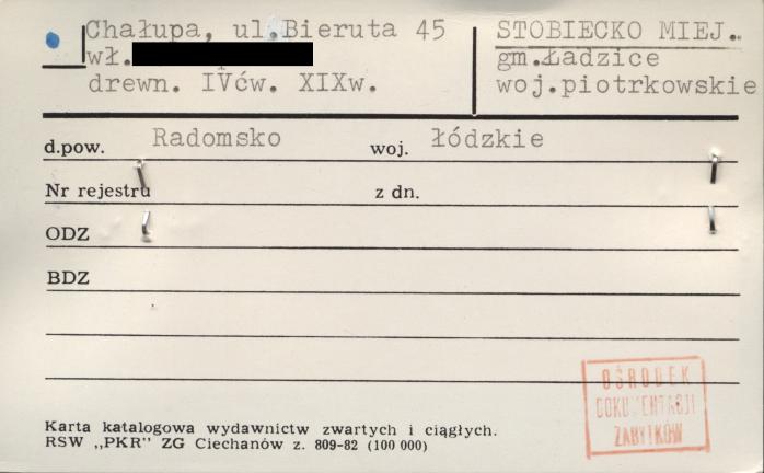 chałupa, skan 1