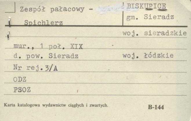 zespół pałacowy - spichlerz, skan 1