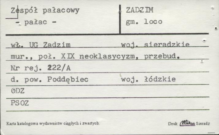 zespół pałacowy - pałac, skan 1