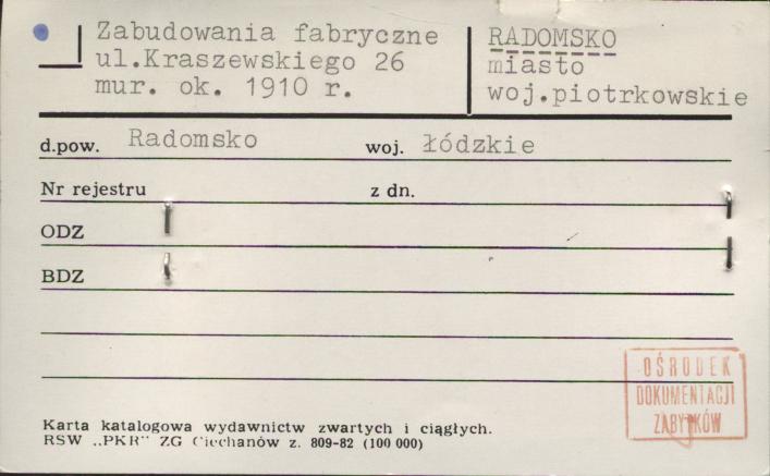 zabudowania fabryczne, skan 1