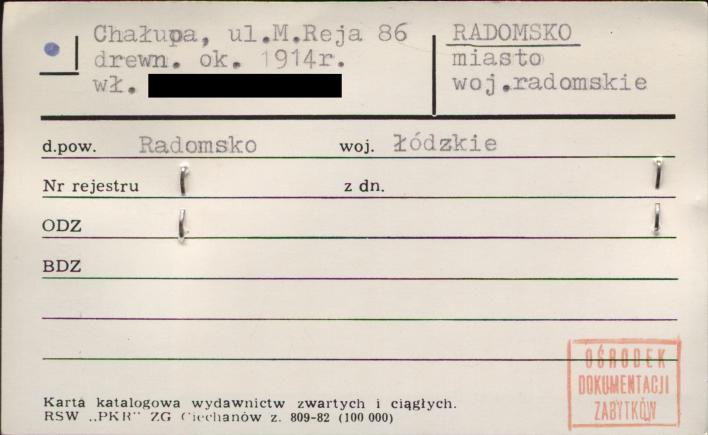 chałupa, skan 1