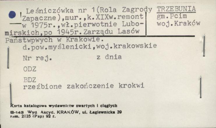 leśniczówka, skan 1
