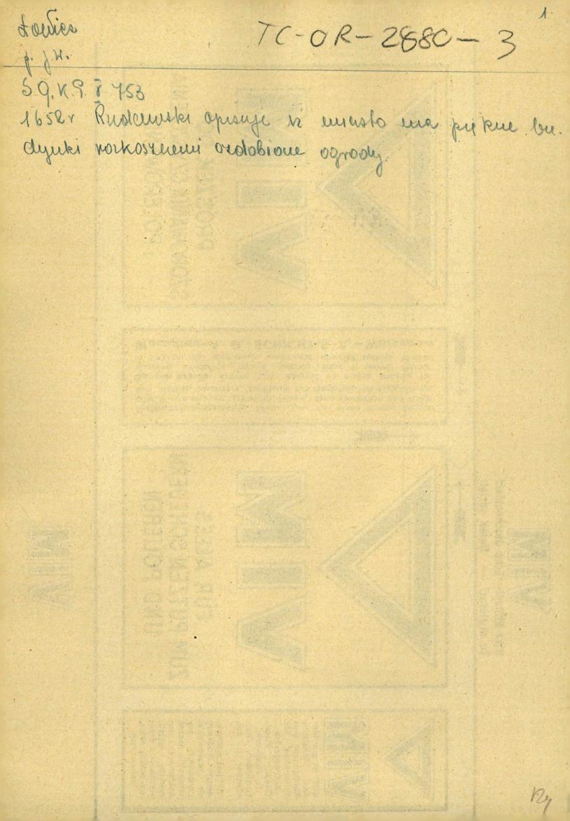 wypis z Słownik Geograficzny Królestwa Polskiego   t. V, s. 753 wzmiankujący opis Rudawskiego                 , skan 1