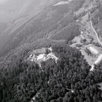 twierdza bastionowa./ II poł. XVIII wieku/ Fragment twierdzy w otoczeniu przestrzennym od strony zachodniej, skan 1