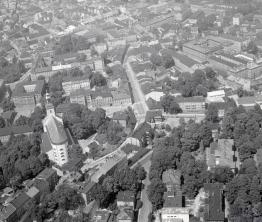 widok ogólny układu centrum od strony wschodniej, skan 1