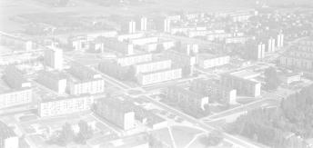 zabudowa miasta. Nowa dzielnica mieszkaniowa od strony południowej - zachodniej, skan 1