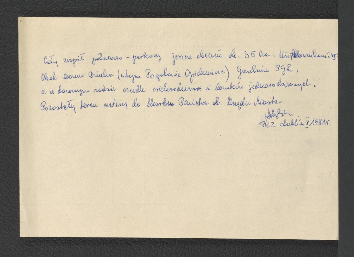 wypis z Kwestionariusz Ministerstwa Kultury i Sztuki z 1957 r.           , skan 2