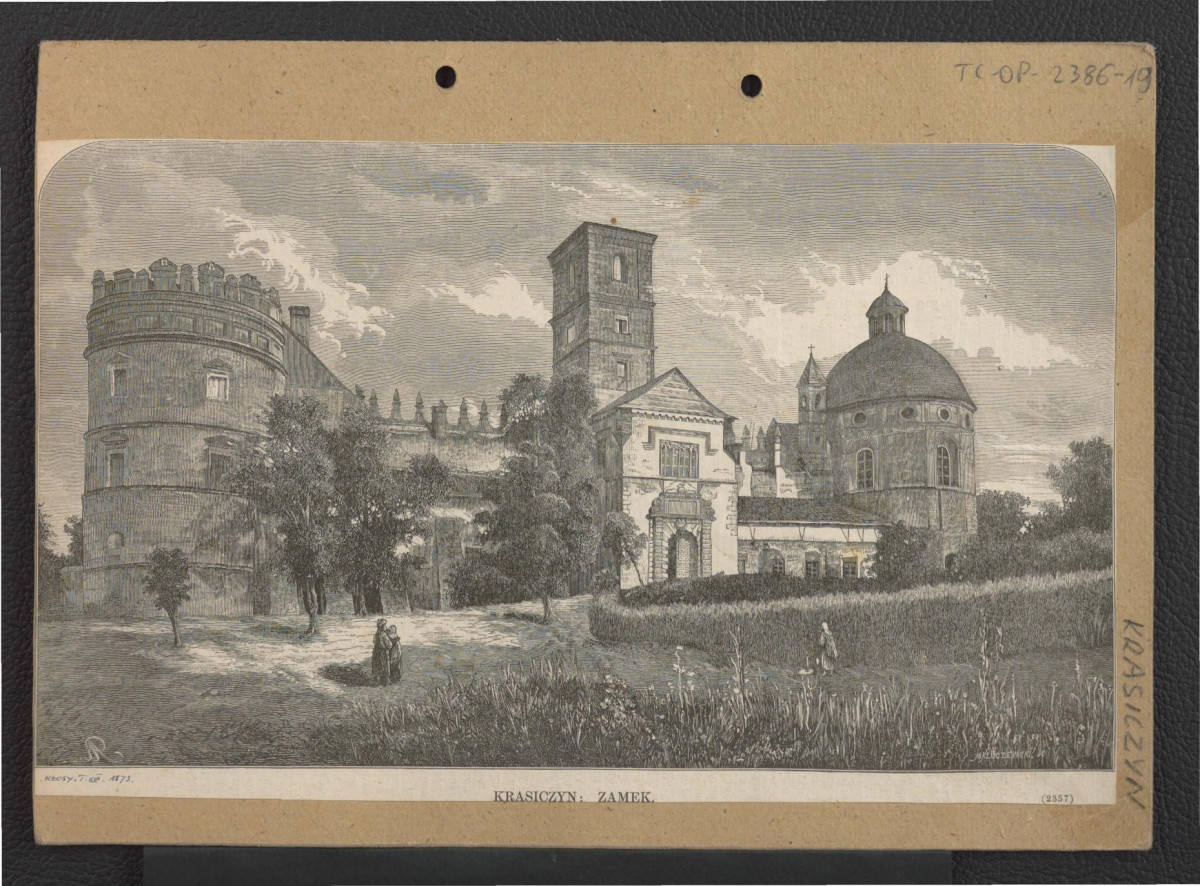 karta opisowa do ilustracji z „Kłosy”, t. XVI (1873) , skan 2