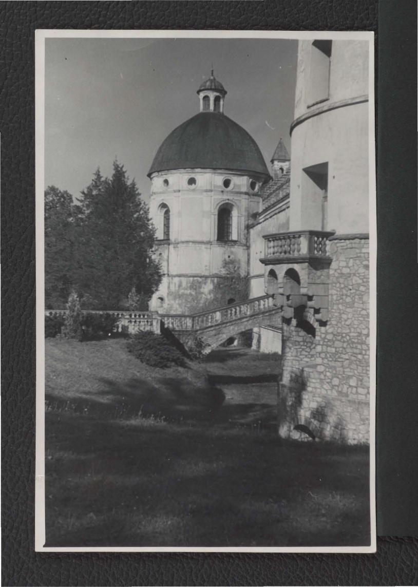 fotografia czarno-biała przedstawiająca Basztę Papieską widoczną od południowego zachodu  , skan 1