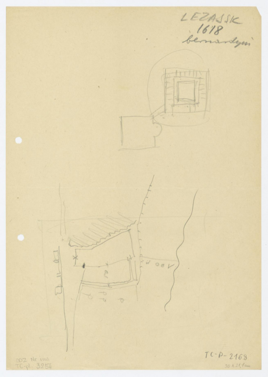 szkic - bernardyni 1618 r, skan 1