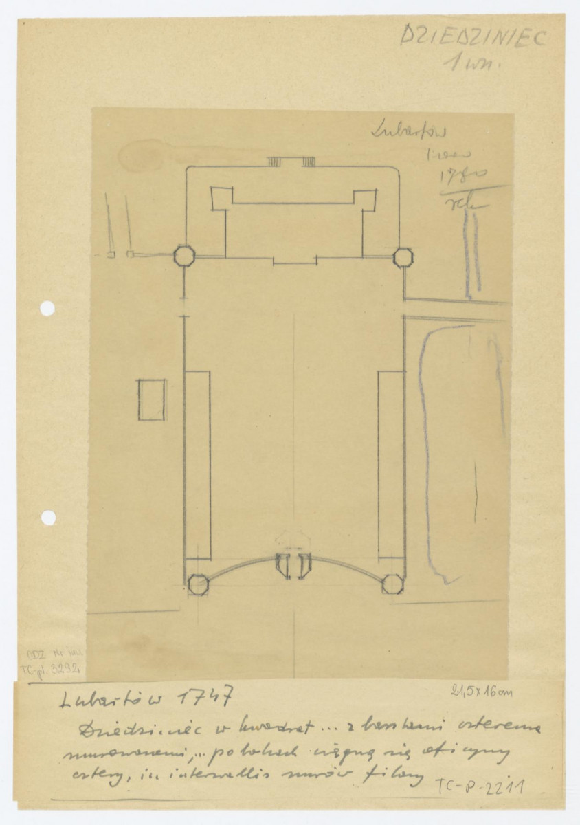 plan sytuacyjny z 1780, skan 1